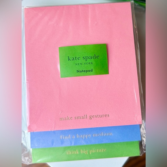 Kate Spade Multicolor Notepad and Ballpoint Pen - Picture 3 of 5